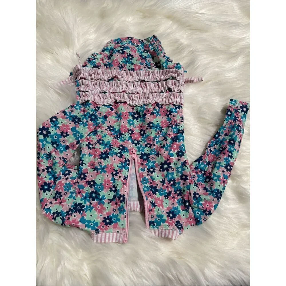 Ruffle Butts long sleeve swim wear 12-18 months